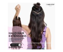 Discover Effortless Beauty: Halo Hair Extensions Now Available!