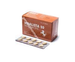 How Vidalista 20mg helps to cure ED in men?