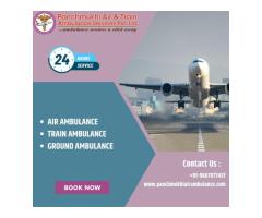 Pick First-class Panchmukhi Air Ambulance Services in Guwahati with Patient Care