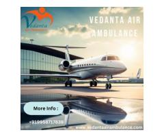 Use High-tech Vedanta Air Ambulance Service in Kolkata for Advanced Medical Team