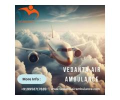 Choose Top-Class Vedanta Air Ambulance Service in Raipur for World-Class Healthcare Support Team