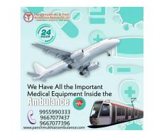 Use Top-Level Panchmukhi Air Ambulance Services in Bhubaneswar with Medical Equipment