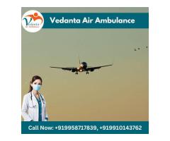 Avail Vedanta Air Ambulance in Patna with Full Medical Treatment