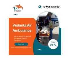 Select Vedanta Air Ambulance in Patna with Reliable Medical Services