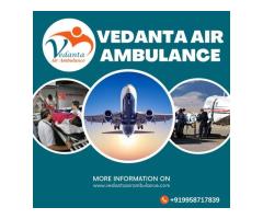 Pick Vedanta Air Ambulance in Kolkata with a Unique Medical Facility