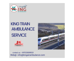 Book King Train Ambulance Service In Jamshedpur At An Affordable Price