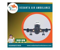 For Emergency Medical Care Avail of Vedanta Air Ambulance Service in Dibrugarh