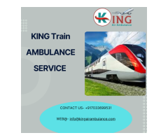 Get King Train Ambulance Services In Kolkata With Up-To-Date Model Machines