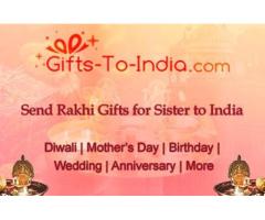 Find the Perfect Rakhi Gifts for Your Sister at Gifts-to-India.com