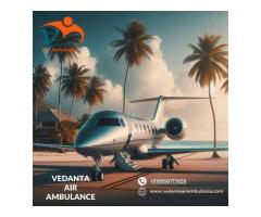 With Life-Saving Medical Care Take Vedanta Air Ambulance Service in Allahabad