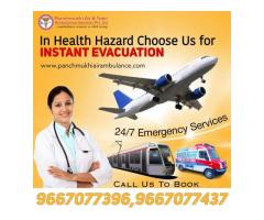 For Swift Patient Transportation Take Panchmukhi Air Ambulance Services in Bangalore