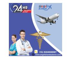 Take Reliable Medical Support Angel Air Ambulance Service in Patna