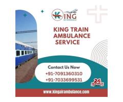 Avail of King Train Ambulance Services in Guwahati at an affordable price