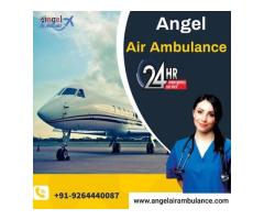 Book Top-level Patient Transfer Angel Air Ambulance Service in Patna