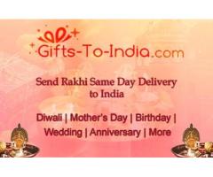 Same Day Rakhi Delivery Across India: Celebrate with Gifts-to-India.com's Exclusive Collection