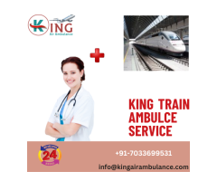 Avail King Train Ambulance In Patna With First Class CCU Tool