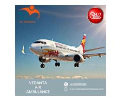 For Top-Level Medical Team Book Vedanta Air Ambulance Service in Mumbai