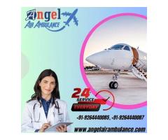 Book Trusted Angel Air Ambulance Service in Kolkata at Reasonable Price