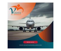 Select Vedanta Air Ambulance from Hyderabad with Entire Magnificent Medical Treatment