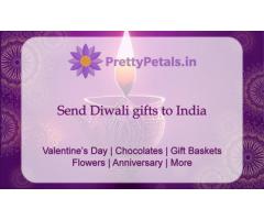 Celebrate Diwali with Joy: Send Stunning Gifts Worldwide from PrettyPetals.in