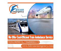 With Adequate Medical Assistance Take Falcon Emergency Train Ambulance Services in Kolkata