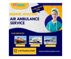 Hire High-tech Medivic Aviation Train Ambulance Service in Kolkata with ICU Setup