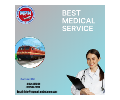 Available MPM Train Ambulance Service In Patna With 24/7 Patient Care