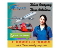 For Top-notch Medical Care Choose Falcon Train Ambulance Services in Varanasi