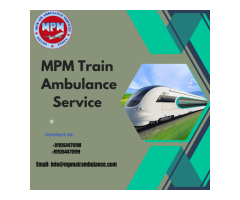 Get MPM Train Ambulance Services In Siliguri With CCU Facility