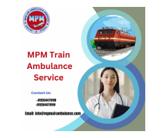 Hire  MPM Train Ambulance Services In Ranchi For Safe Journey