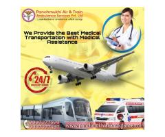 Book Panchmukhi Air and Train Ambulance from Patna with Life-Saving Medical Machinery