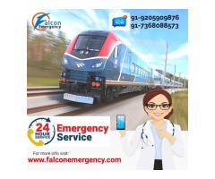 With Superb Medical Assistance Take Falcon Train Ambulance Services in Delhi