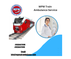 Get MPM Train Ambulance Service In Indore With Life Saving Healthcare Team