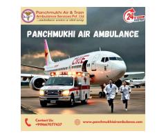 With Hi-tech Medical Tools Get Panchmukhi Air Ambulance Services in Patna