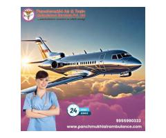 With Critical Care Unit Use Panchmukhi Air Ambulance Services in Chennai