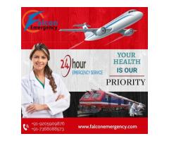 At Affordable Fare Take Falcon Train Ambulance Services in Mumbai with ICU Facility