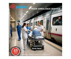 For life-saving Medical Machine Book Medivic Aviation Train Ambulance Service in Bhopal