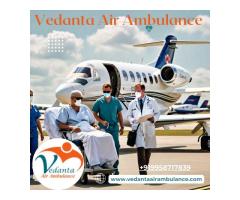 With Top-Level Ventilator Setup Avail of Vedanta Air Ambulance Services in Raipur