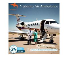 Take Fully Advanced ICU Setup by Vedanta Air Ambulance Services in Delhi