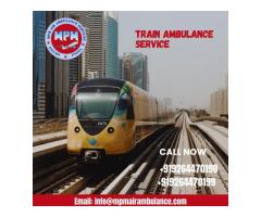 Avail of MPM Train Ambulance Services in Darbhanga at an affordable rate