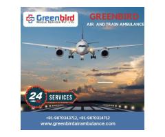 Take Life-saving Green Bird Air and Train Ambulance Service in Agra for the Fastest Patient Transfer