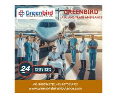 Use Top-class Greenbird Air and Train Ambulance Services in Bhubaneswar with High-tech ICU Setup