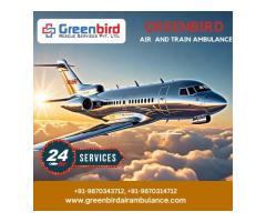 Take Greenbird Air and Train Ambulance Services in Bathinda for Emergency Transfer of Patient