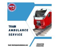 Avail MPM Train Ambulance From Patna To Delhi With The Best Transportation