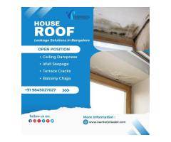 House Roof Water Leakage Solution in Bangalore