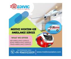 Hire Medivic Aviation Train Ambulance from Mumbai with Complete Medical System