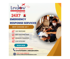 Tridev Air Ambulance Services in Kolkata - Anywhere Go For Treatment