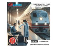 Avail of Medivic Aviation Train Ambulance from Chennai for Reliable Transfer of the Patient