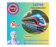 Hire MPM Train Ambulance from Patna with ICU Setup at Reasonable Cost