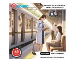 Use Medivic Aviation Train Ambulance Service in Ranchi for High-class Medical Teams